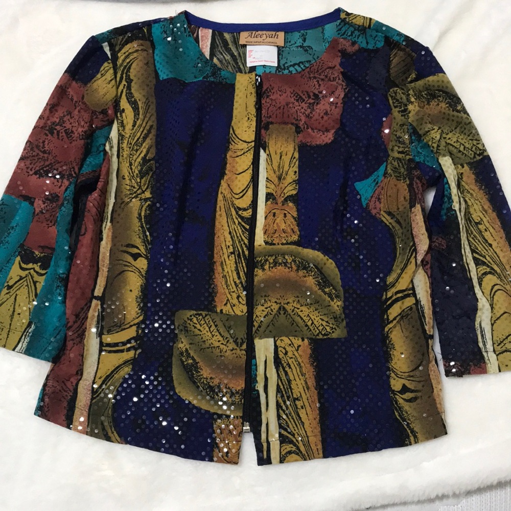 3 for 10$ Vintage zip up cardi
